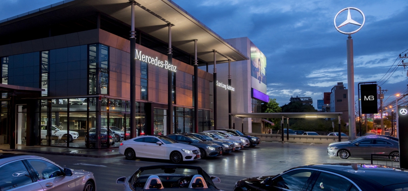 โชว์รูมรถเบนซ์, Mercedes-Benz,รถเบนซ์, Benz, เบนซ์สวนหลวง, Benz suanluang, สวนหลวงออโต้เฮ้าส์