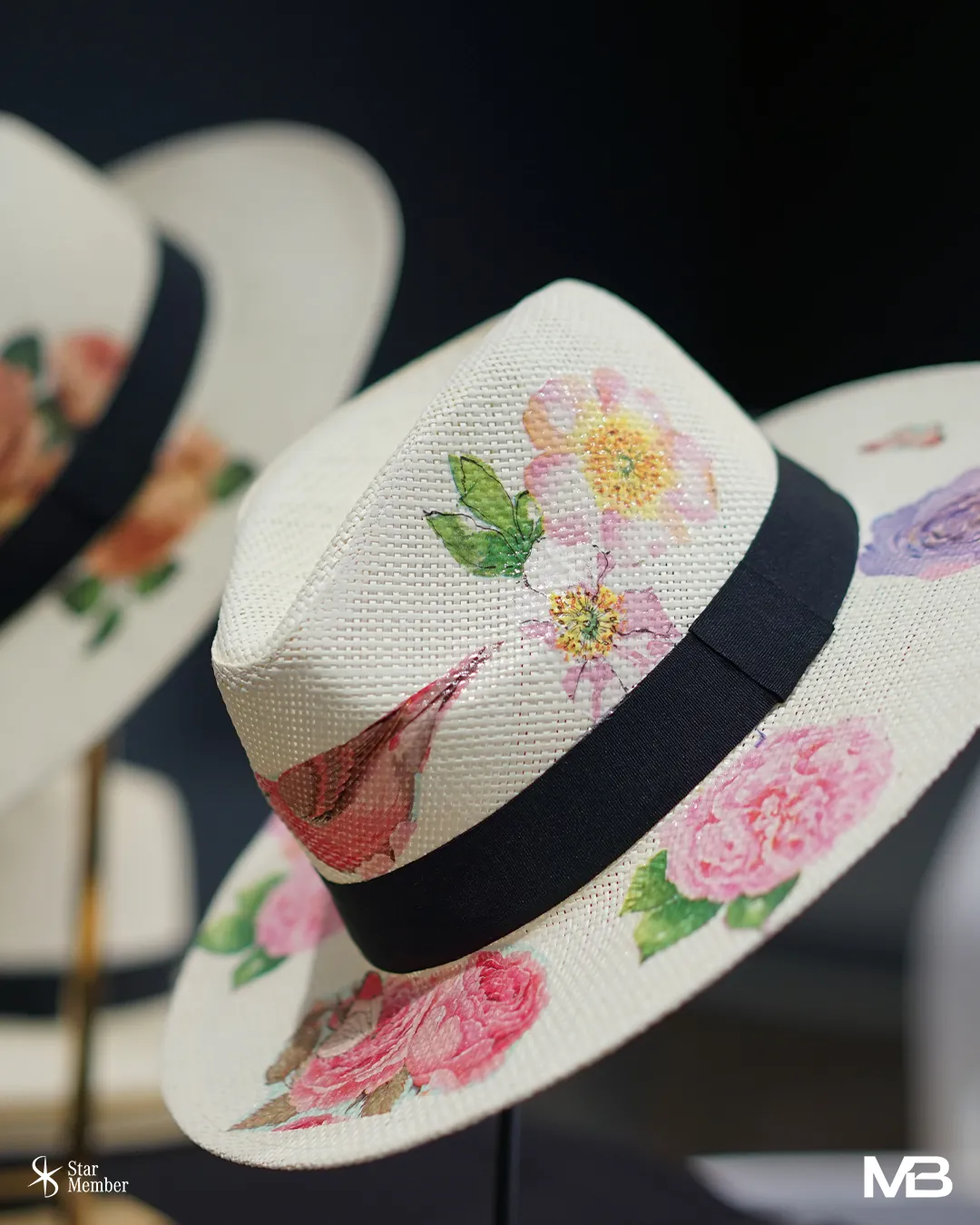 Decoupage Hat