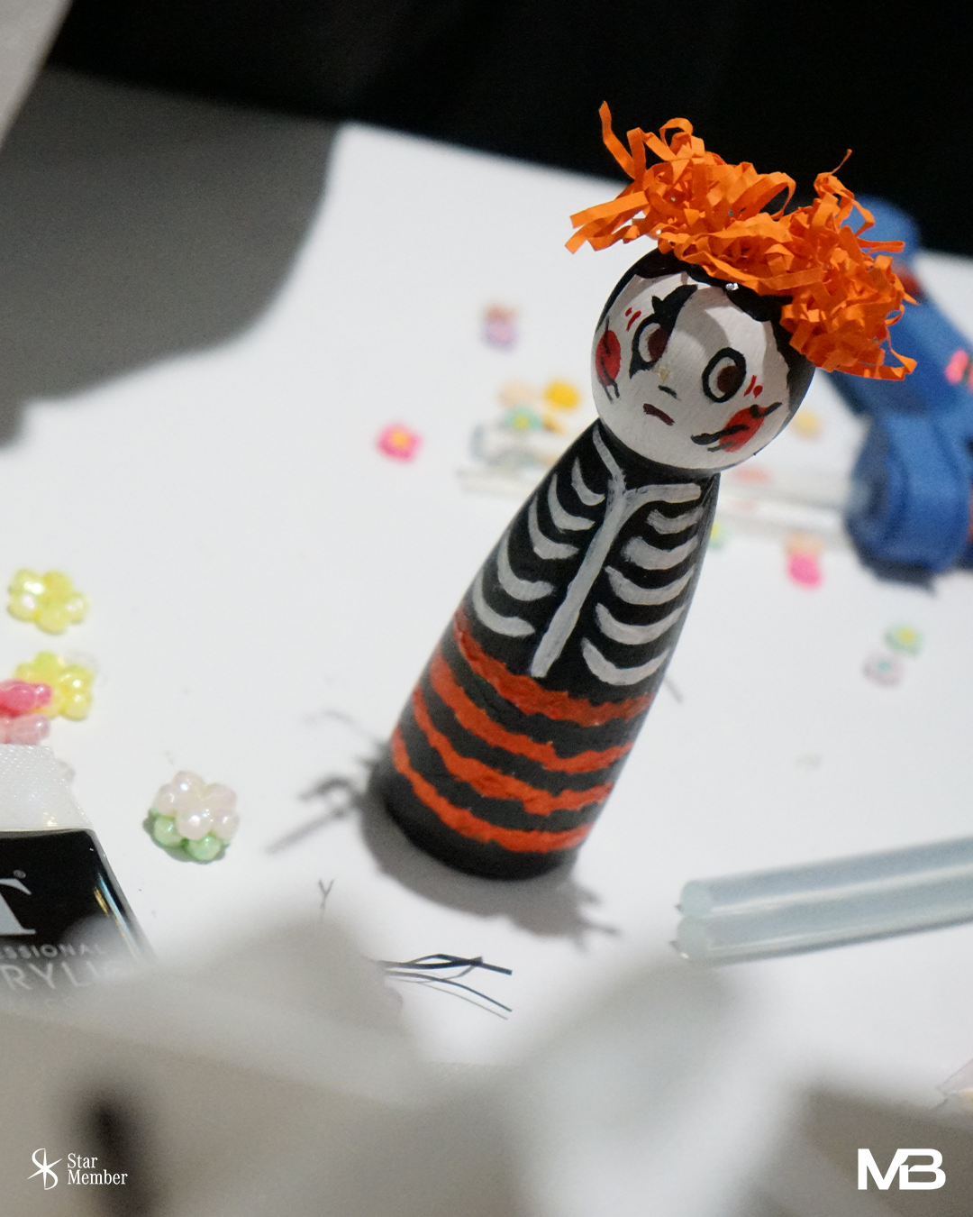 Halloween Doll Painting
