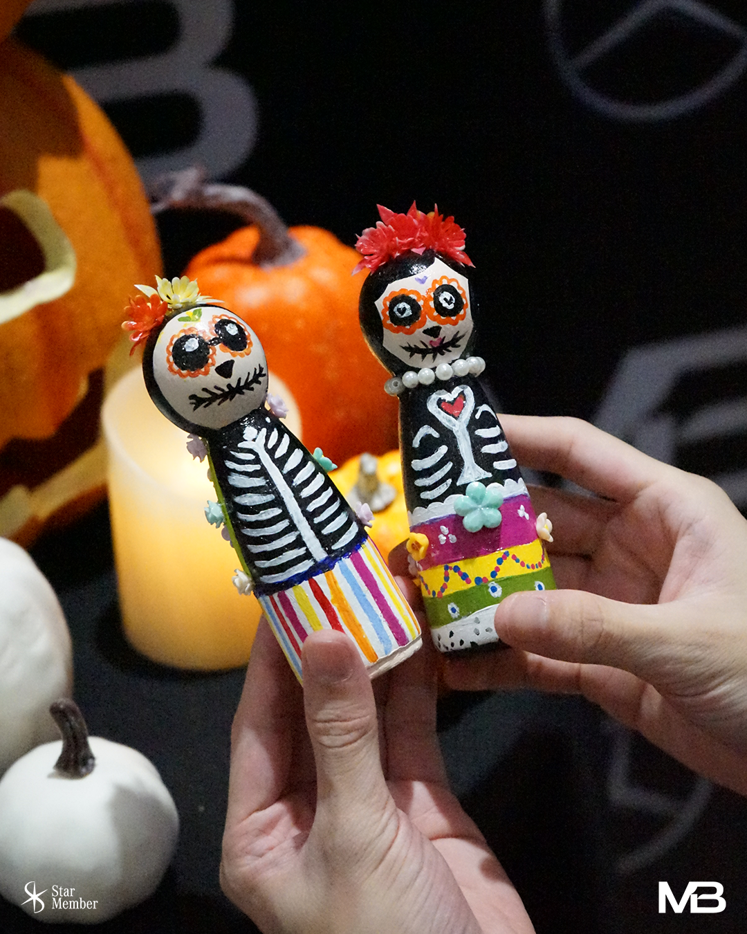 Halloween Doll Painting