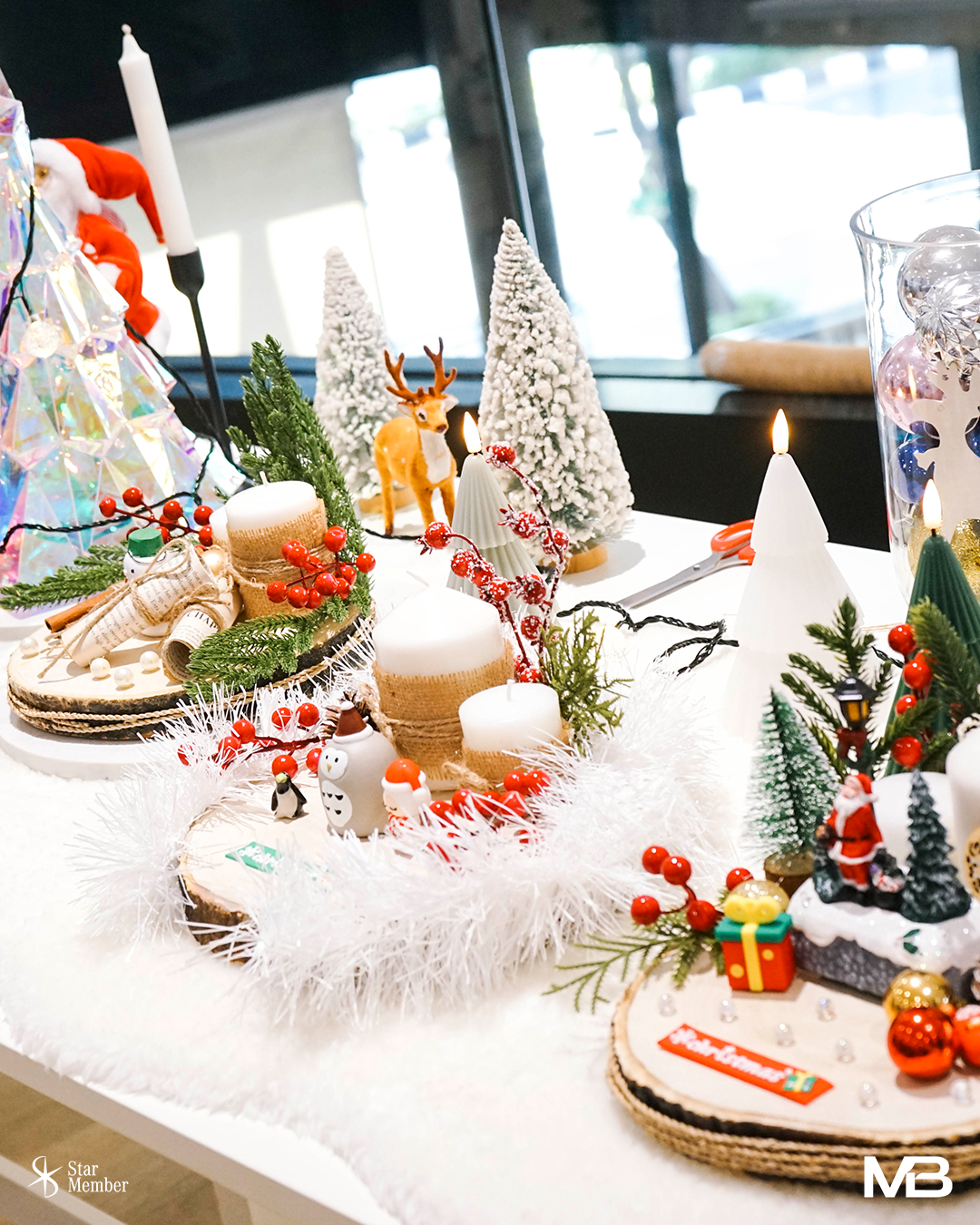 Christmas Candle Decoration