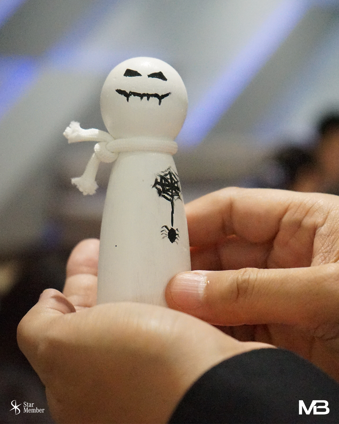 Halloween Doll Painting