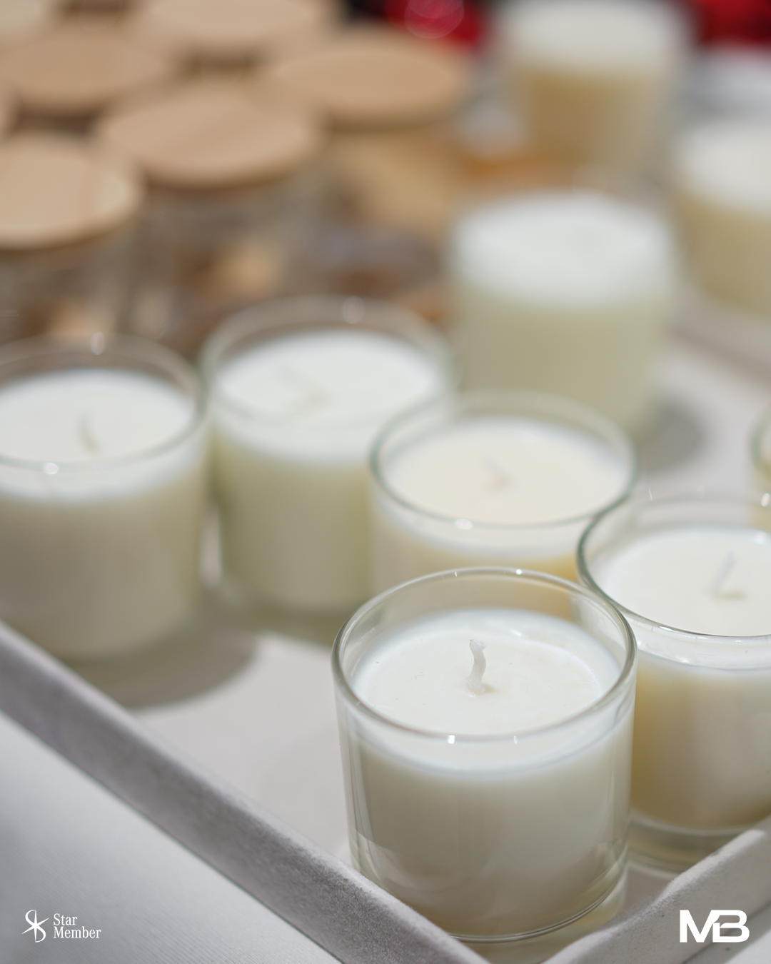 Candle Flower Box