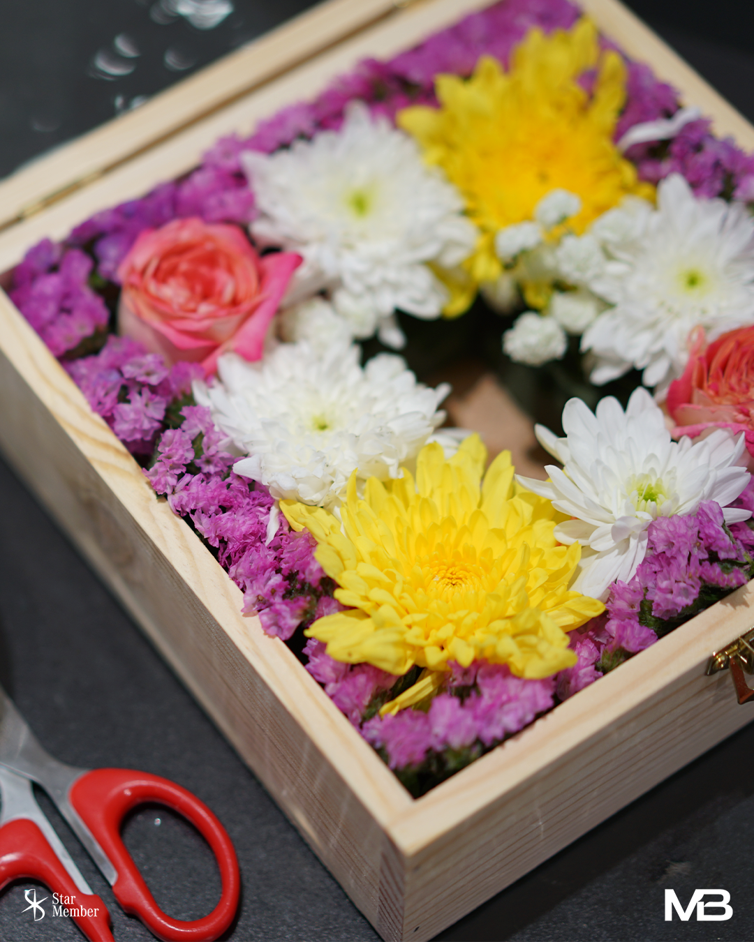 Candle Flower Box