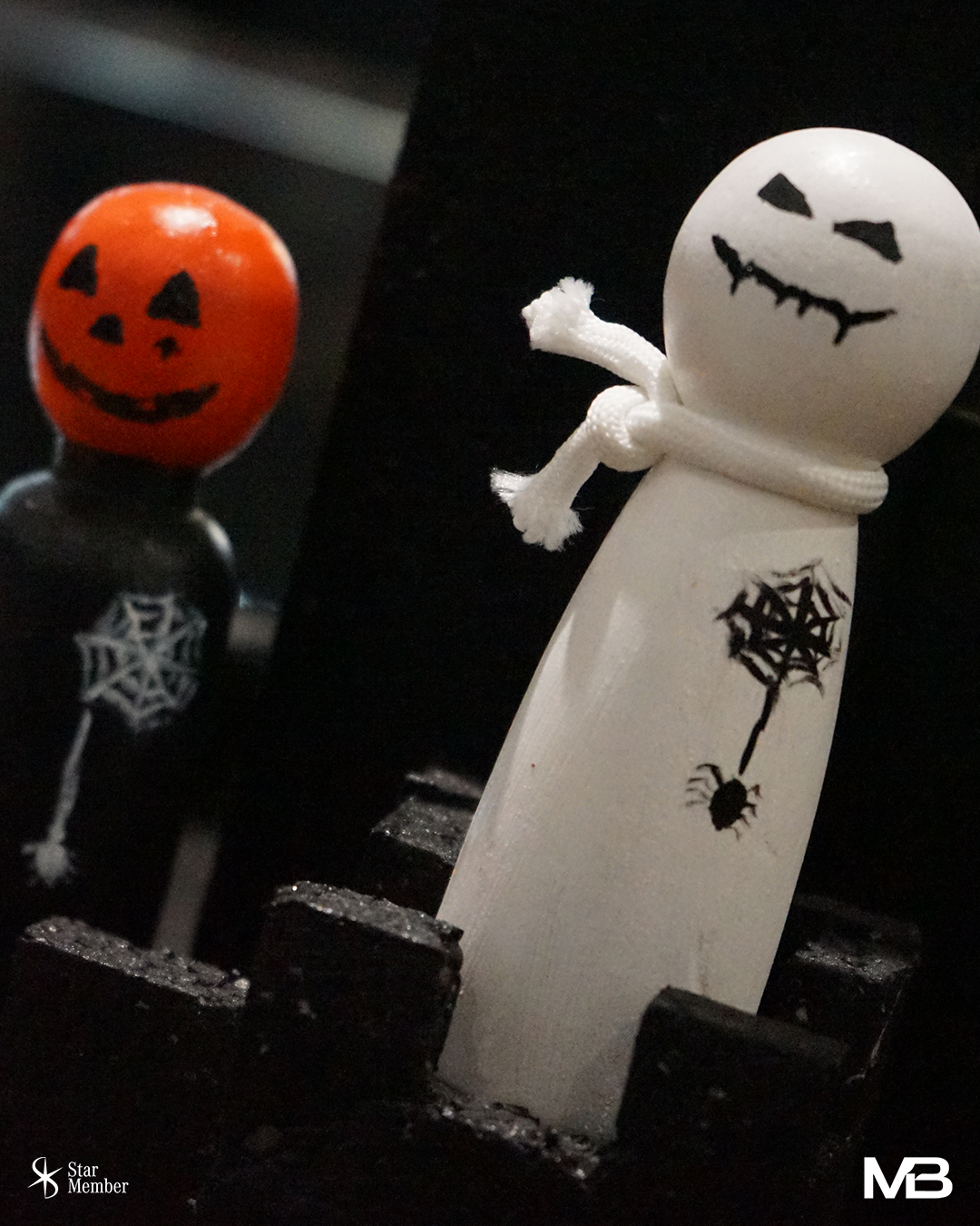 Halloween Doll Painting